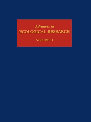 cover image of Advances in Ecological Research